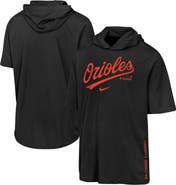 Nike Youth Nike Black Baltimore Orioles Dri-FIT Hooded T-Shirt