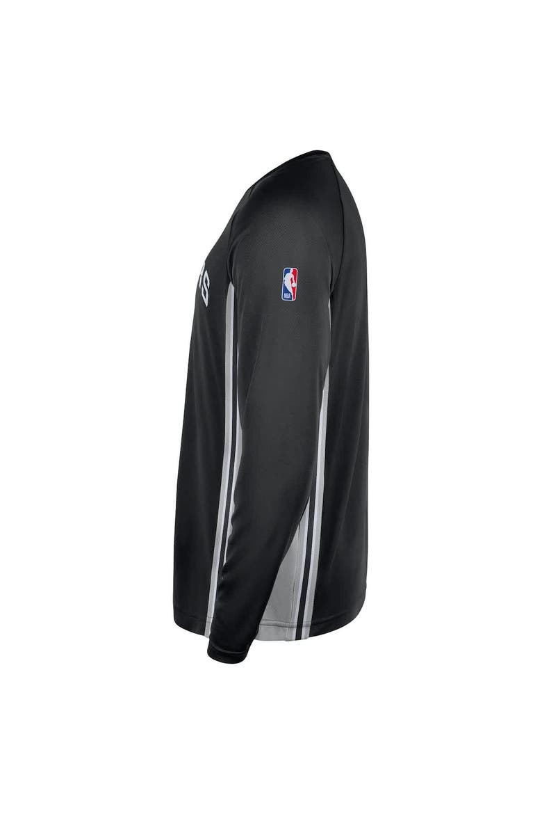 Men's Nike Black San Antonio Spurs 2025/26 Authentic Pre-Game