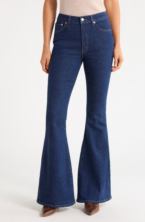 Jane High Waist Flare Leg Jeans