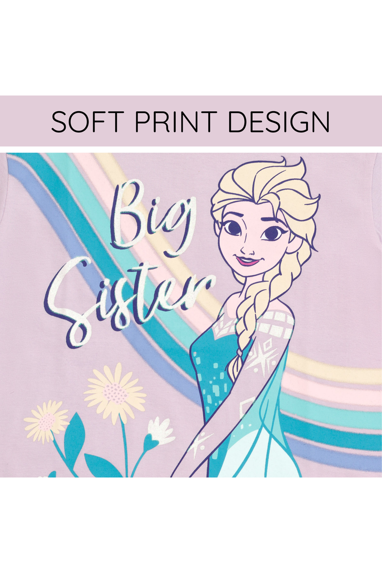 Frozen Short Sleeve T-Shirt, Alternate, color, Lilac Elsa