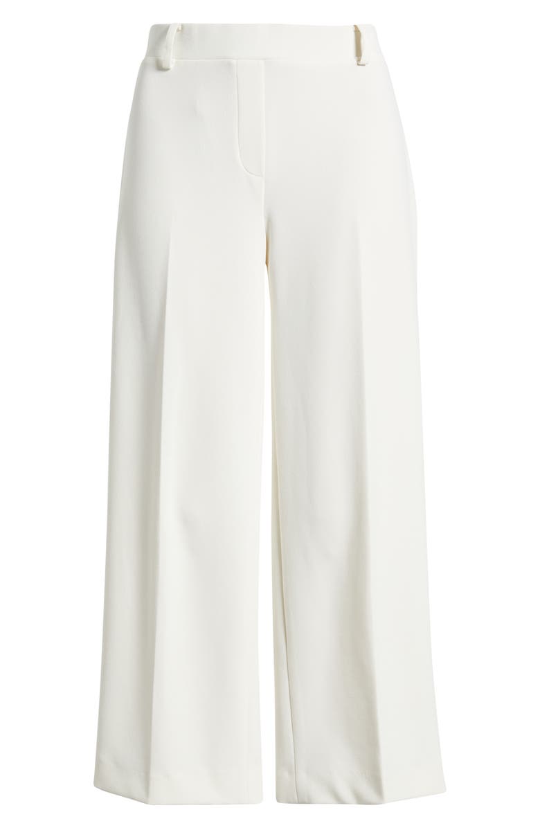 Anne Klein Pull-On Crop Wide Leg Jeans, Alternate, color, 