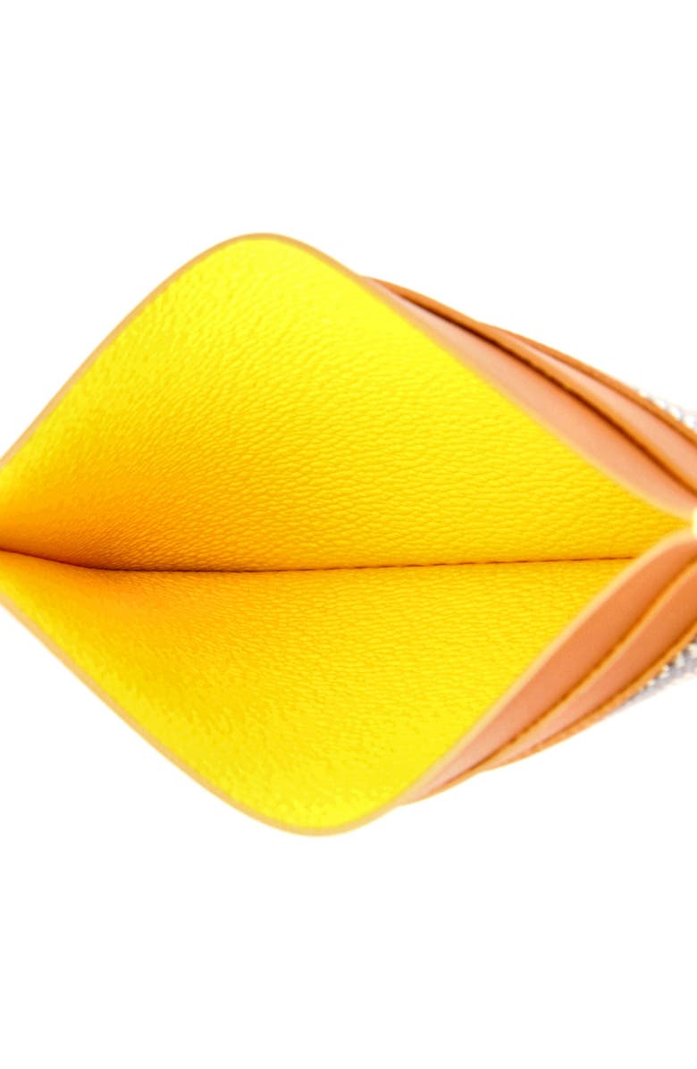 Pre-Owned Goyard Saint Sulpice Card Holder Coated Canvas, Alternate, color, Brown