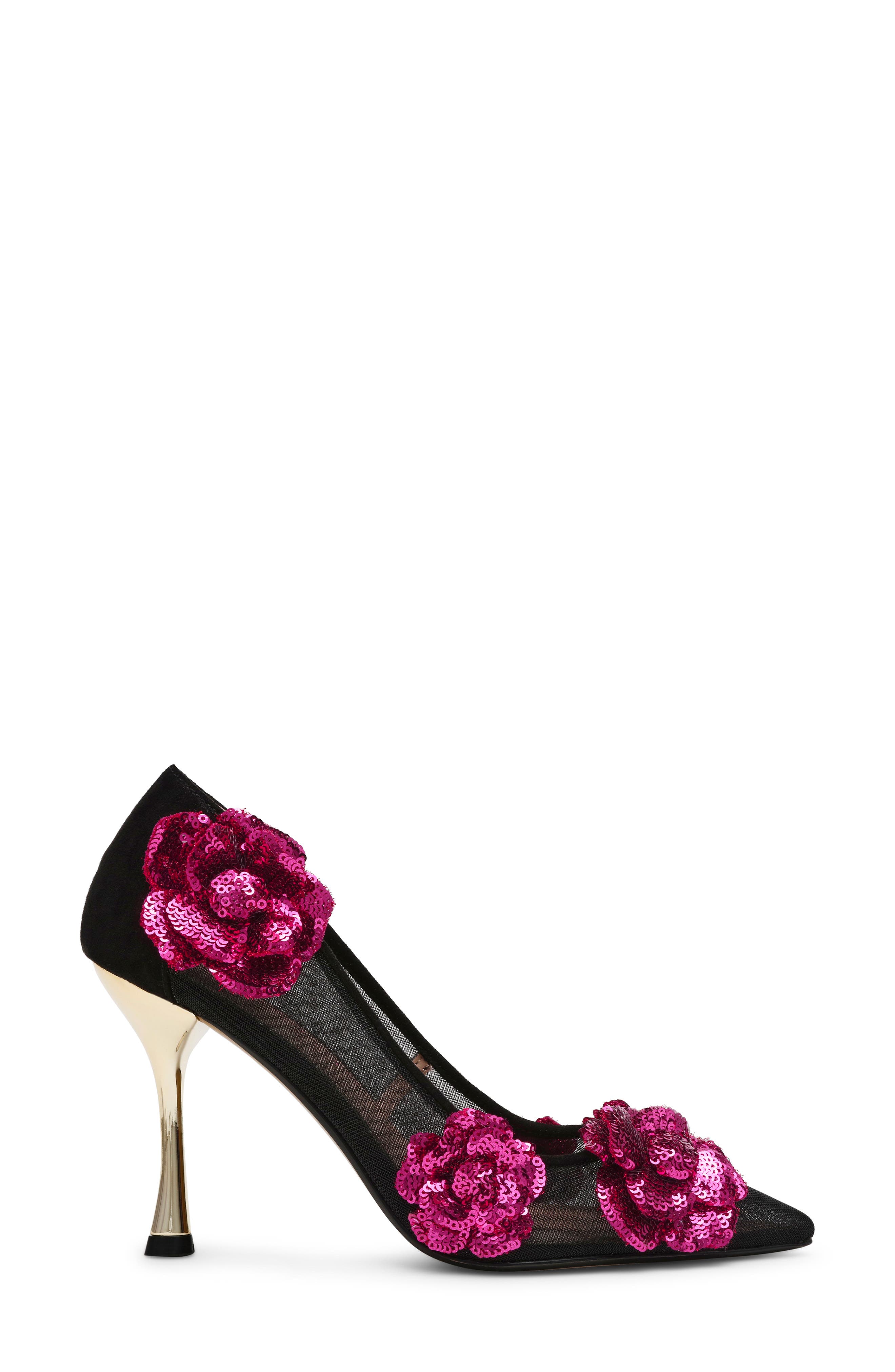Betsey Johnson Rossa Pointed Toe Pump, Alternate, color, 