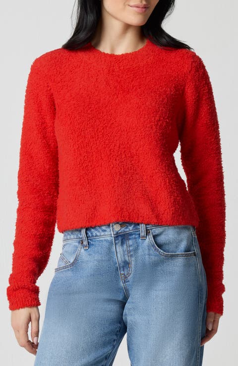 Crop Crewneck Sweater