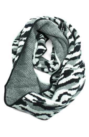 Portolano Twisted Camouflage Infinity Scarf