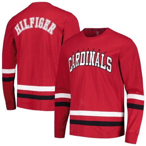 Men's Tommy Hilfiger Cardinal/Black Arizona Cardinals Nolan Long Sleeve T-Shirt