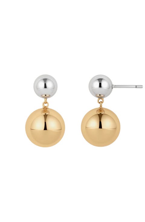 Sol Drop Stud Earrings