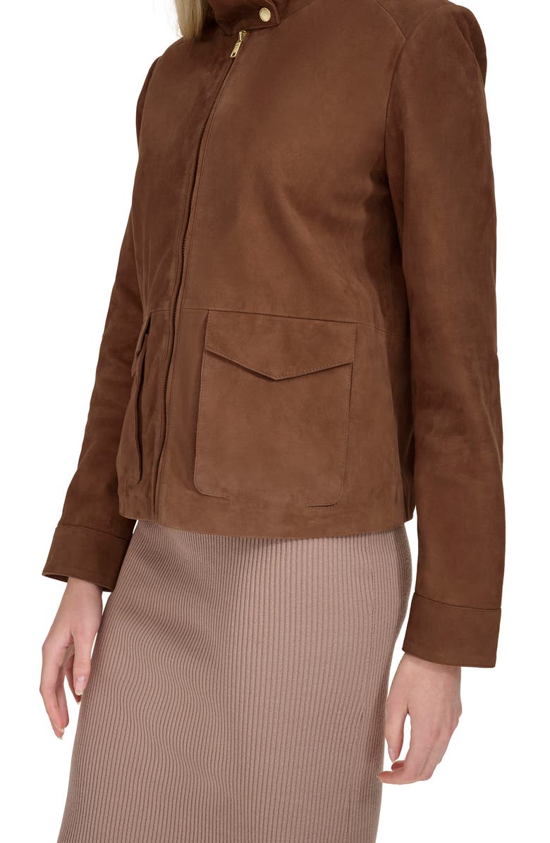 Cole Haan Suede Jacket, Alternate, color,