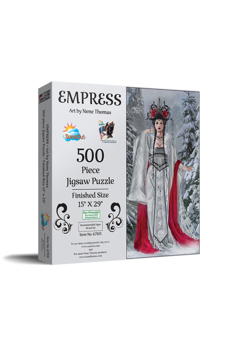 Empress 500 piece Jigsaw Puzzle for Adults, Main, color, Multicolor