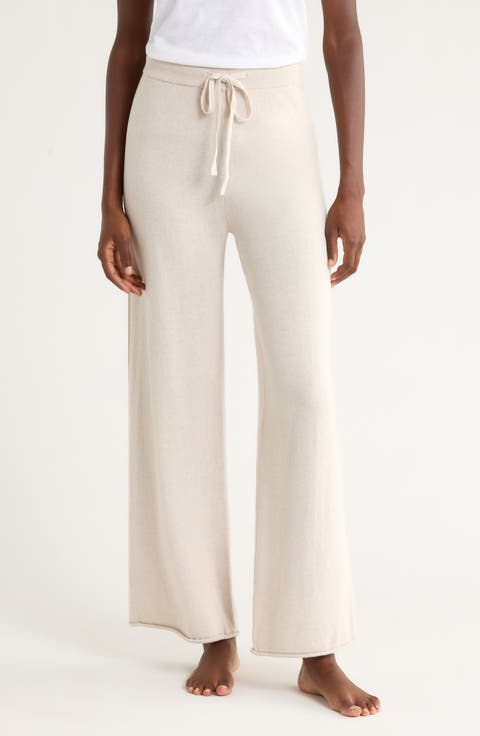 Cotton & Cashmere Straight Leg Pajama Pants