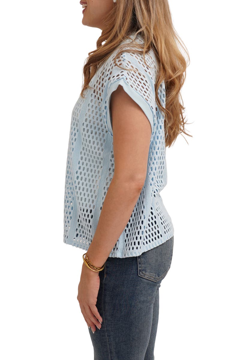 CYRUS Crewneck Dolman Top, Alternate, color, Sky Blue