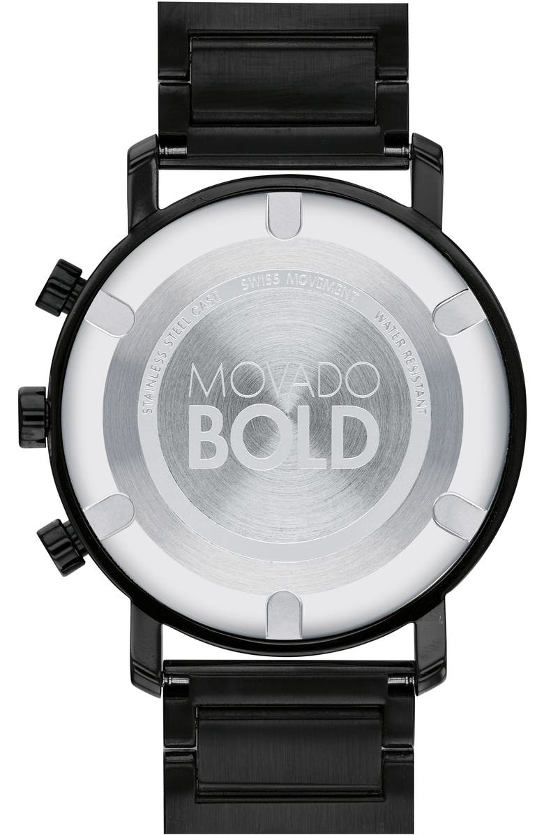 Movado Bold Evolution Chronograph Bracelet Watch, 42mm, Alternate, color,