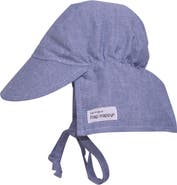 Flap Happy Baby/Toddler UPF 50+ Original Flap Hat - Full Coverage Sun protection Hat with Chin Ties