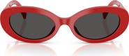 Dolce&Gabbana 53mm Oval Sunglasses