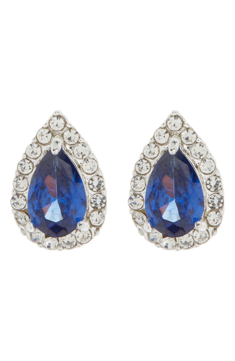 Danecraft CZ Teardrop Pendant Necklace & Earrings Set, Alternate, color,