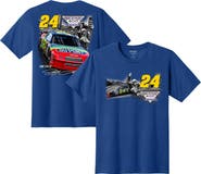 Classic Ink Men's Classic Ink Royal Jeff Gordon Inaugural Brickyard 400 Winner T-Shirt