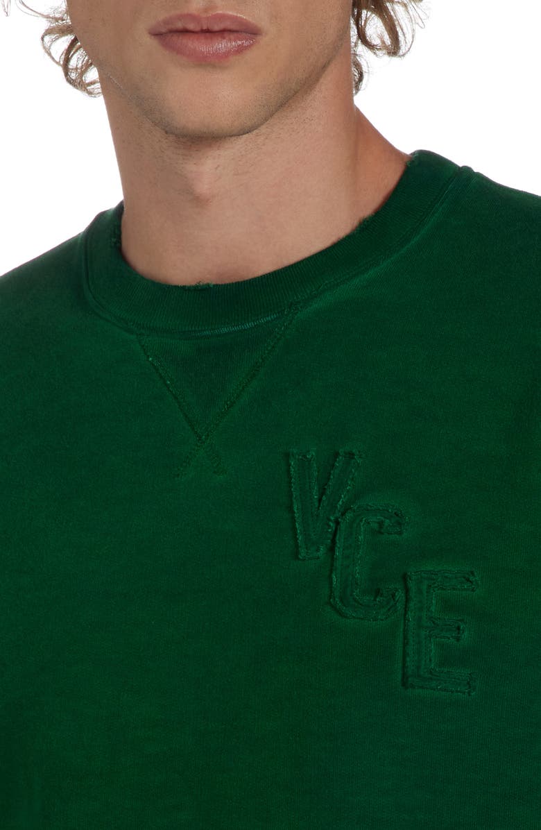 Golden Goose Journey Crewneck Sweatshirt, Alternate, color, Green Jacket