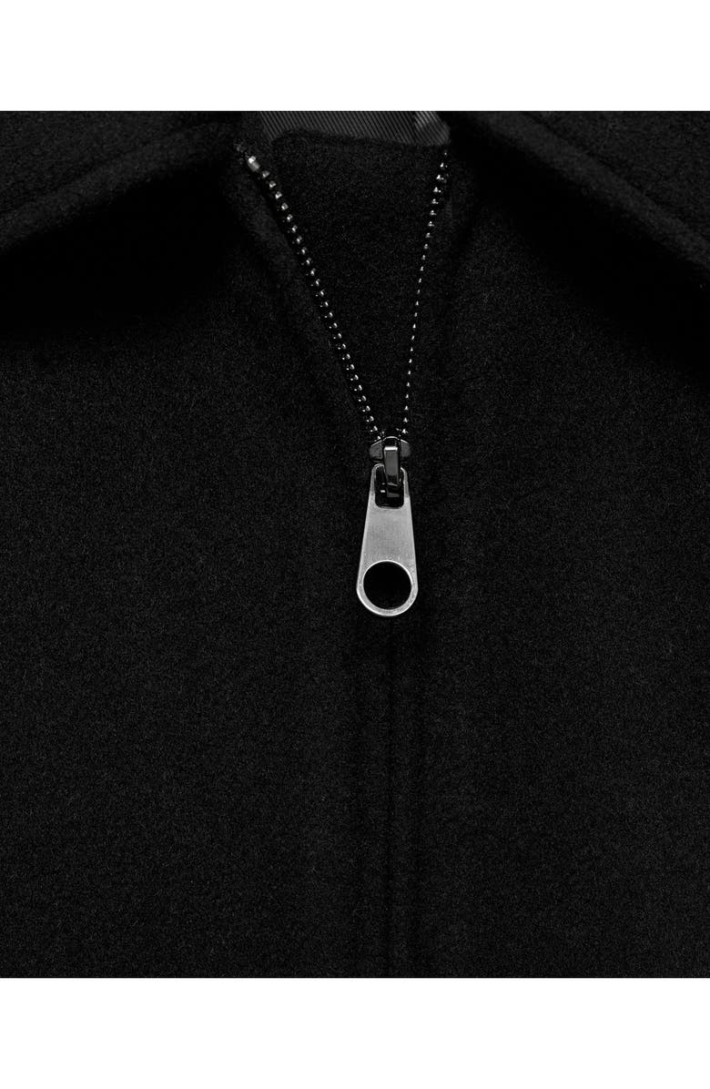 Wool Blend Crop Jacket