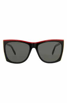 Saint Laurent 58mm Square Sunglasses
