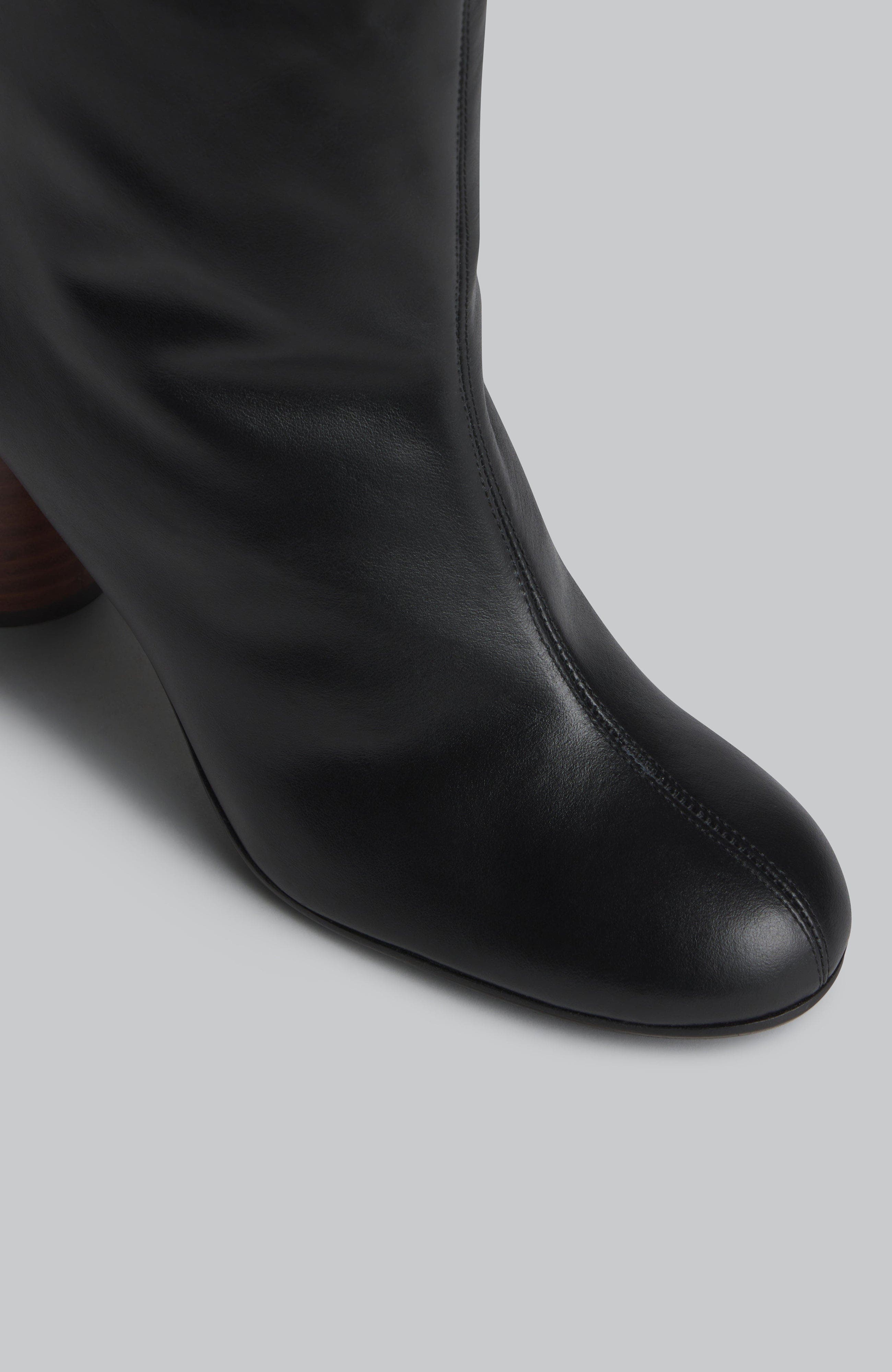 CO Front Seam Ankle Boot in Calfskin, Alternate, color, 