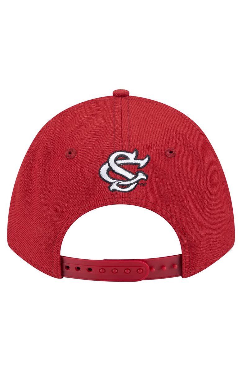 New Era Men's New Era Garnet South Carolina Gamecocks Team Collective 9FORTY M-Crown Adjustable Hat, Alternate, color, Garnet