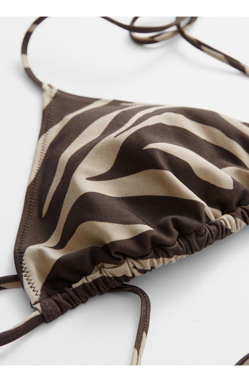 & Other Stories Triangle Bikini Top