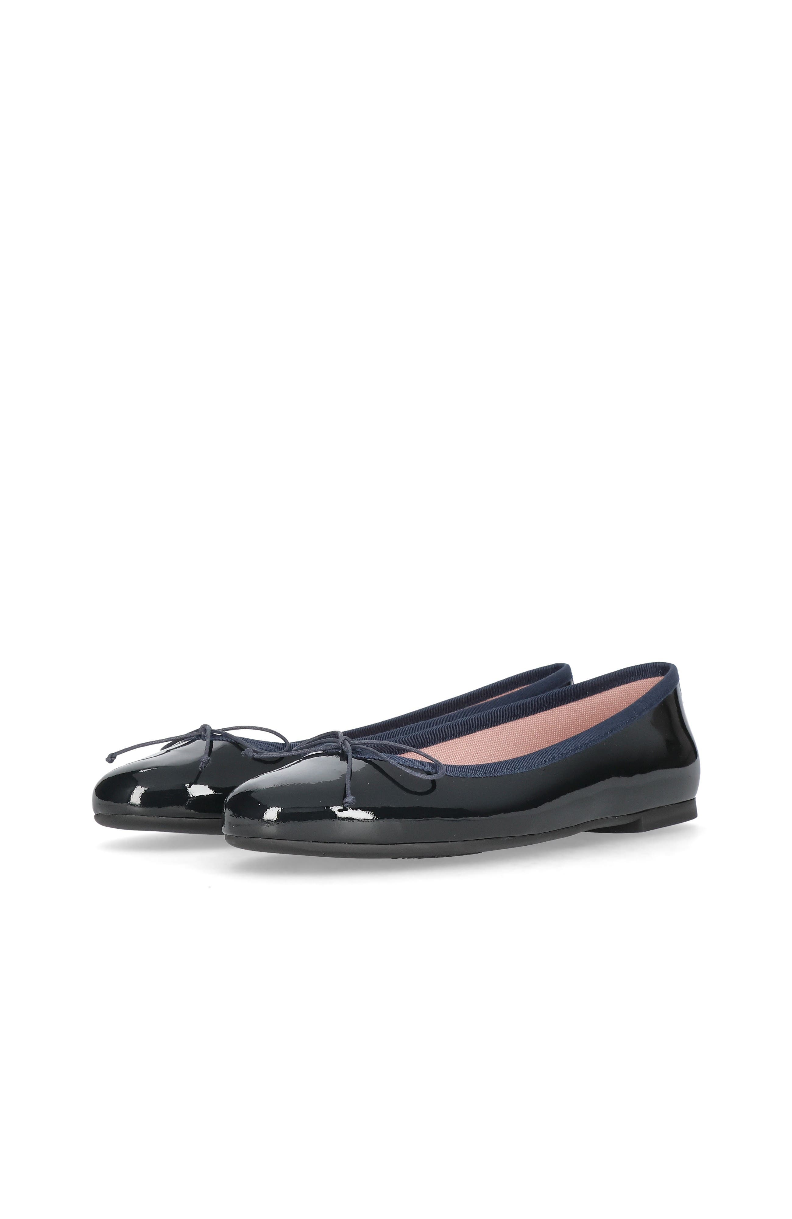 Pretty Ballerinas Round Toe Patent Ballet Flat, Alternate, color, Blue