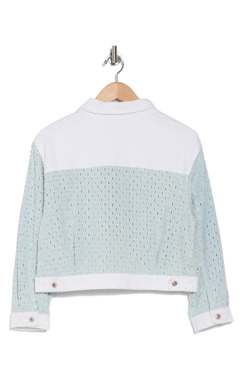 Tractr Kids' Needle Punch Colorblock Jacket, Alternate, color, 