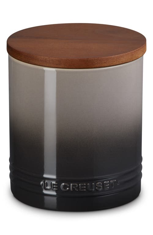 Le Creuset Signature Stoneware 1.2-quart Storage Canister In Oyster
