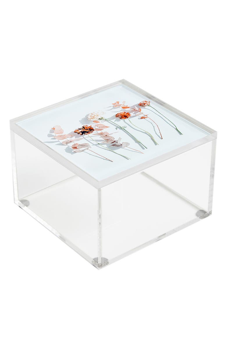 Deny Designs 83 Oranges Minimal Acrylic Box, Main, color, 