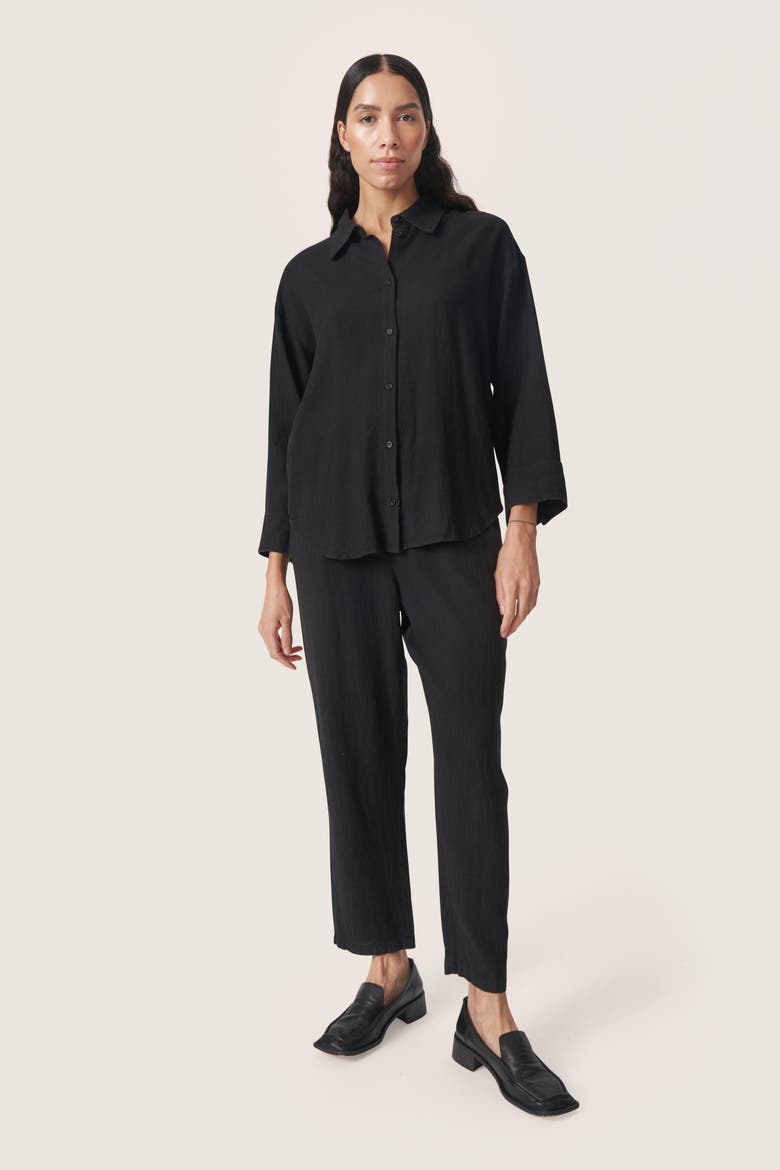 Belira Casual Fit Shirt, Alternate, color, Black