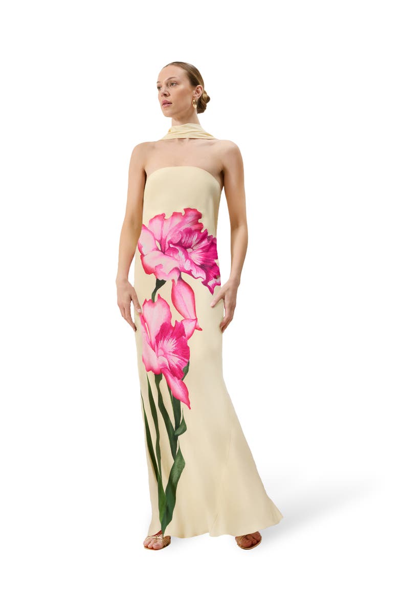 Ro&Zo Aurora Bandeau Dress, Main, color,