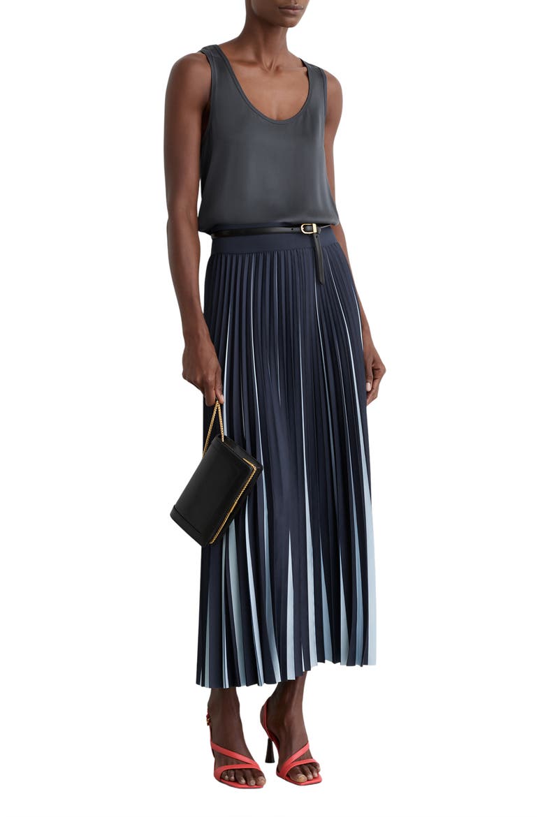 Ruby Scoop Neck Tank, Alternate, color, NAVY