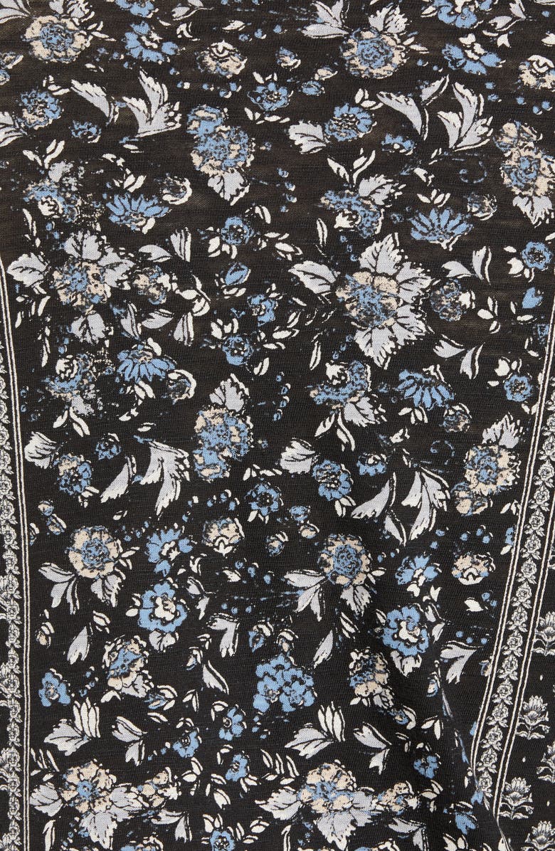 Lucky Brand Bandana Peasant Top, Alternate, color,