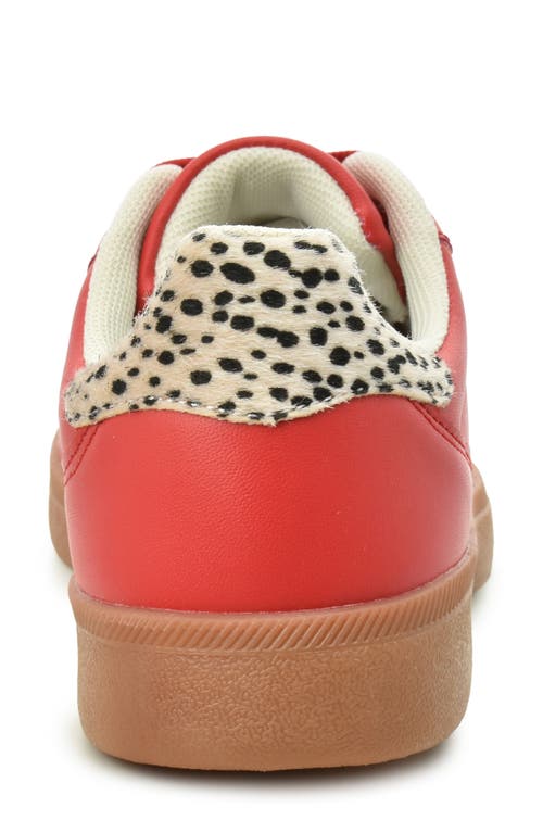NICOLE MILLER NICOLE MILLER COLORBLOCK LOW TOP SNEAKER
