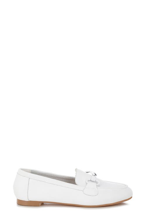 Rag & Co Taranis Bit Loafer In White