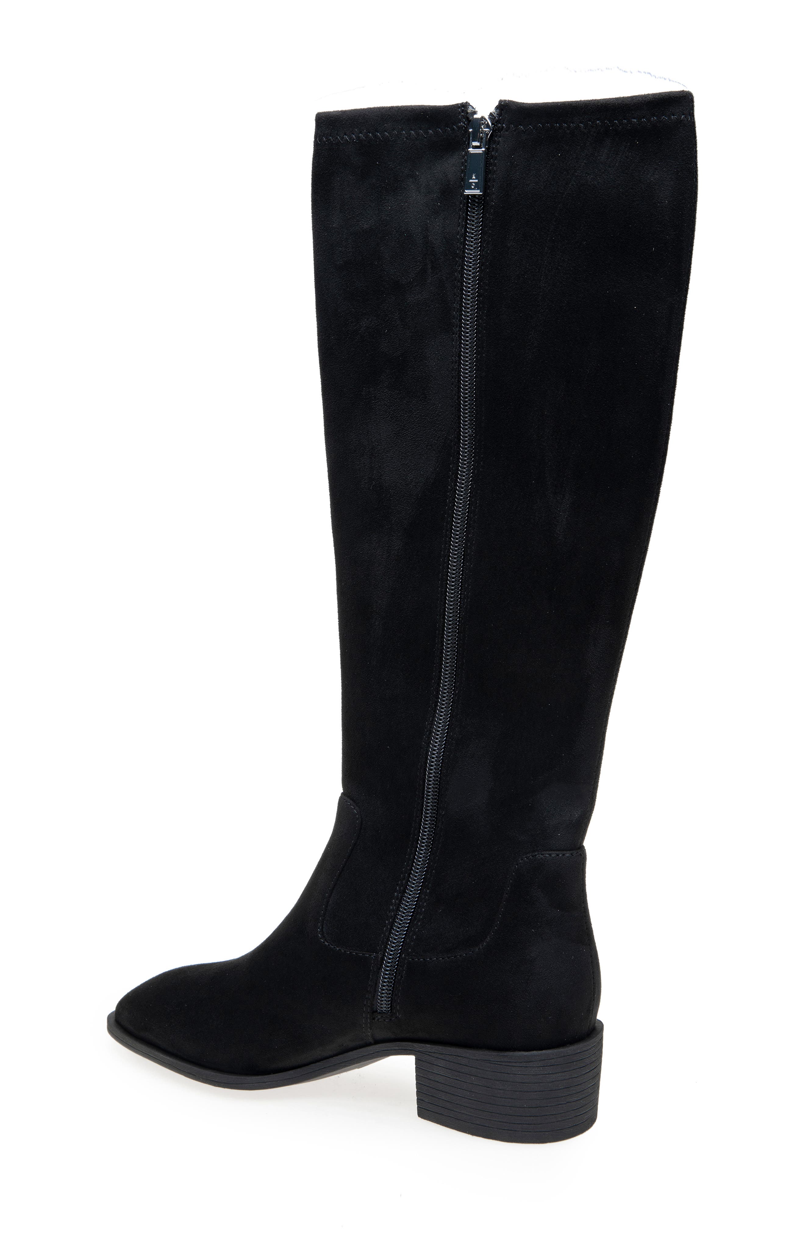 Bianca Knee High Boot, Alternate, color, BLACK MICRO