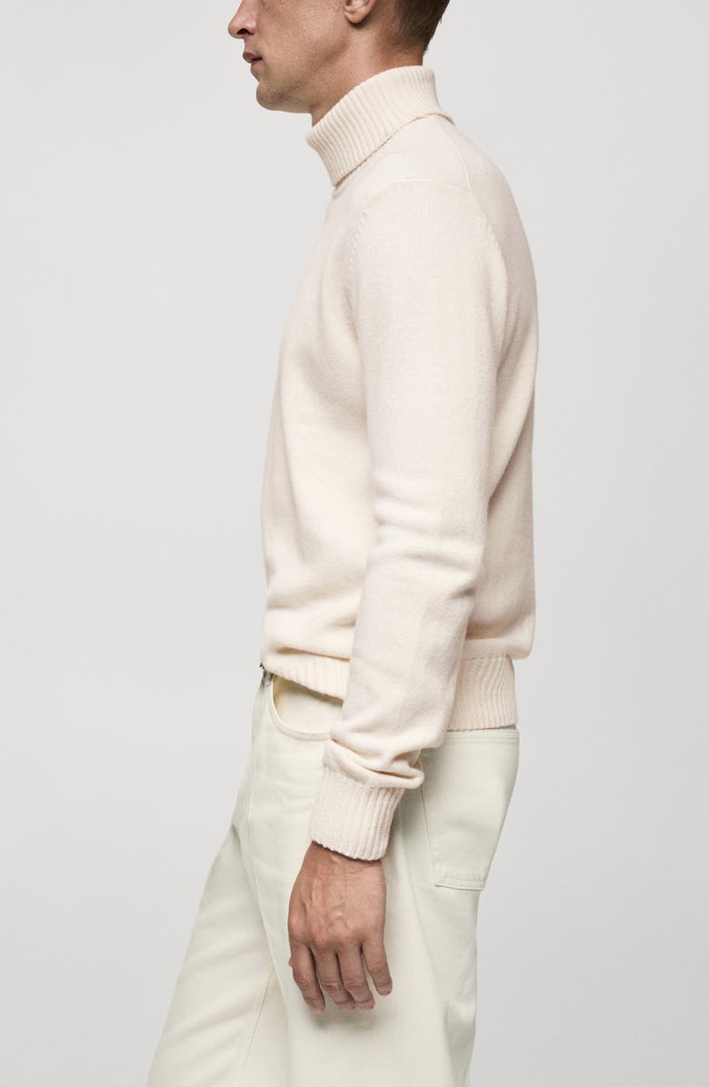 MANGO Turtleneck Sweater, Alternate, color, 