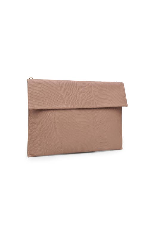 Moda Luxe Molly Clutch In Mauve
