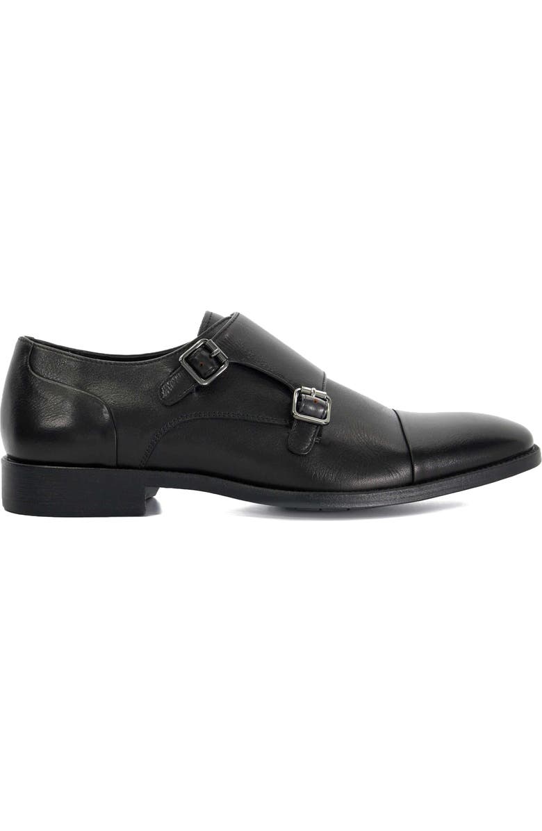 Dune London Satchin Double Monk Strap Shoe, Alternate, color,
