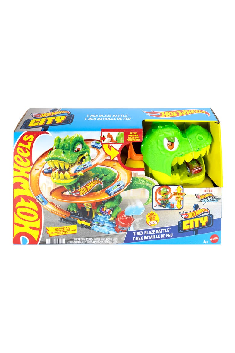 City T-Rex Blaze Battle Playset, Alternate, color, NONE