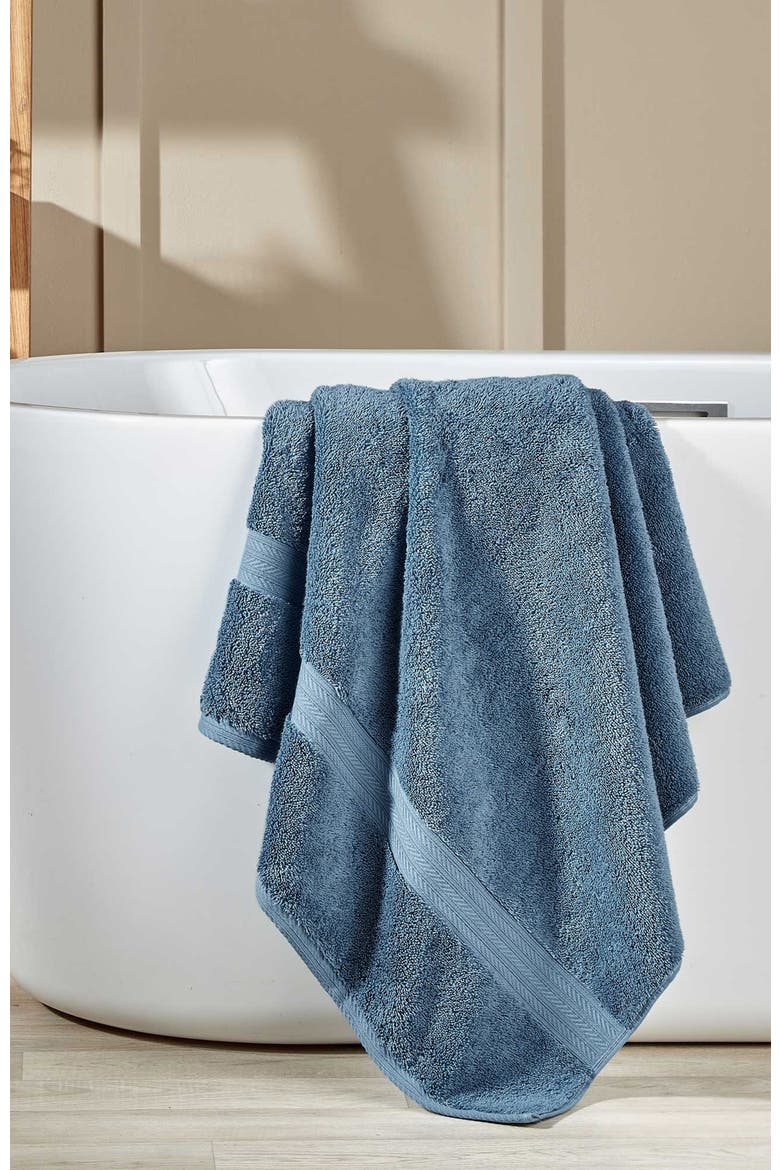 Renaissance Classic 100% Egyptian Cotton Bath Sheets, Alternate, color, Denim