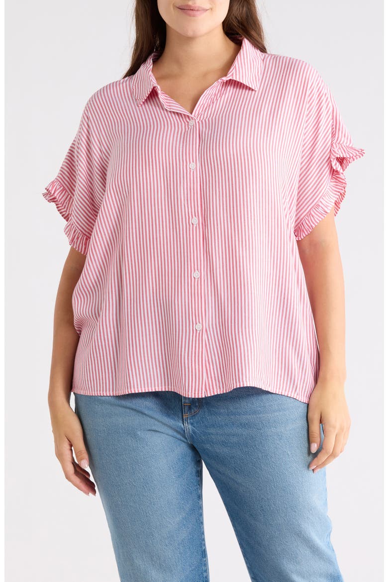 Evony Stripe Top, Main, color, ROYALE