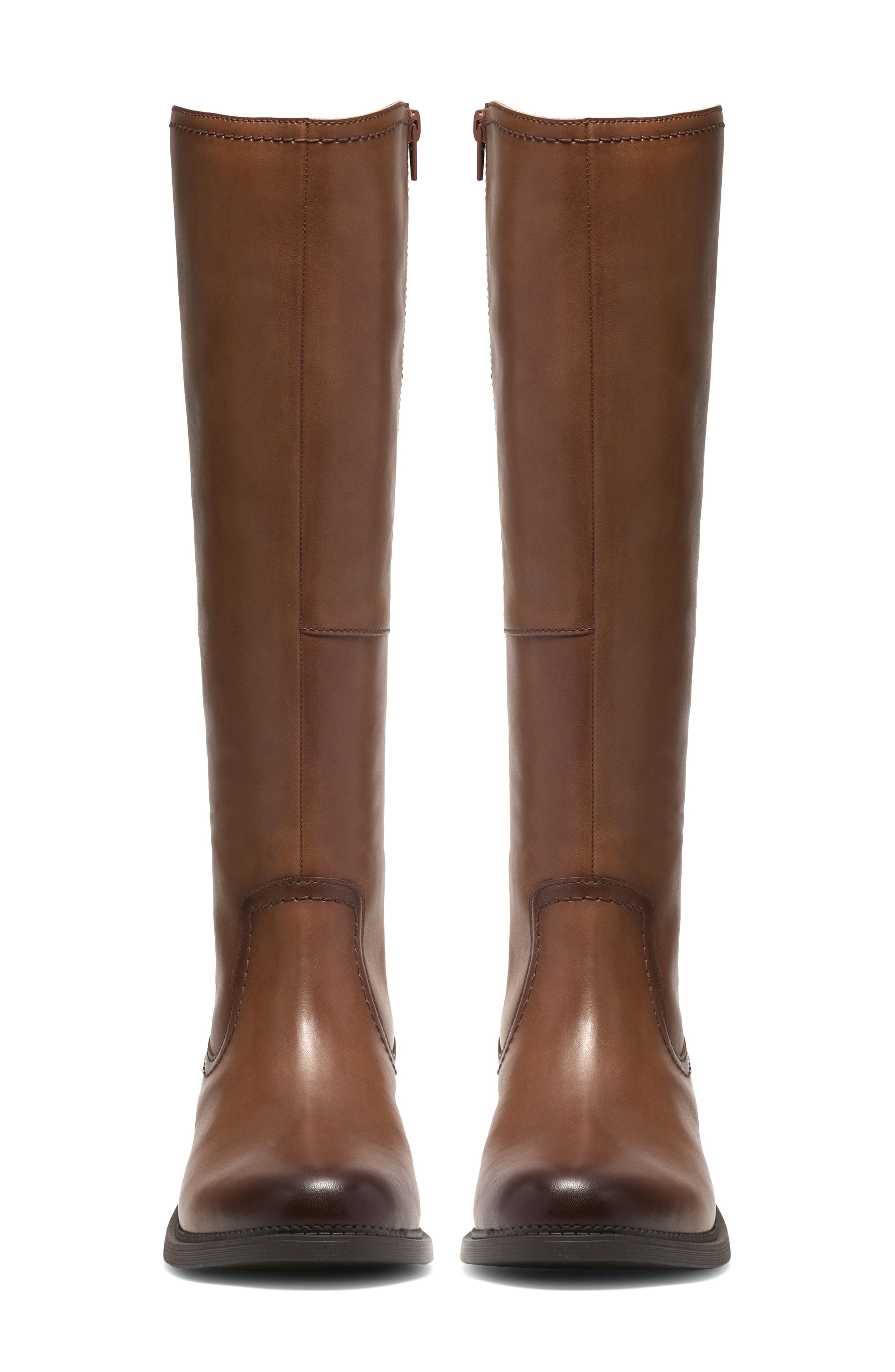 Maye Ride Boot, Alternate, color, BRITISH TAN LEATHER
