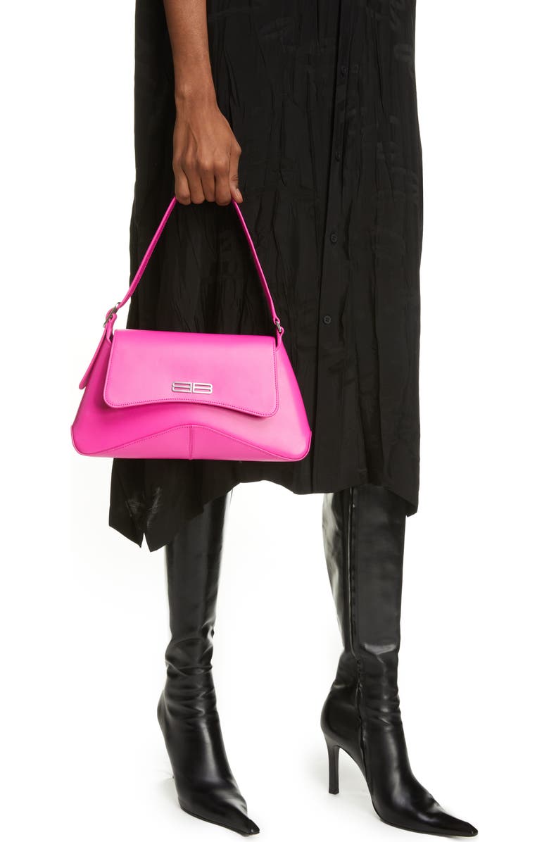 Balenciaga XX Street Medium Leather Shoulder Bag, Alternate, color,