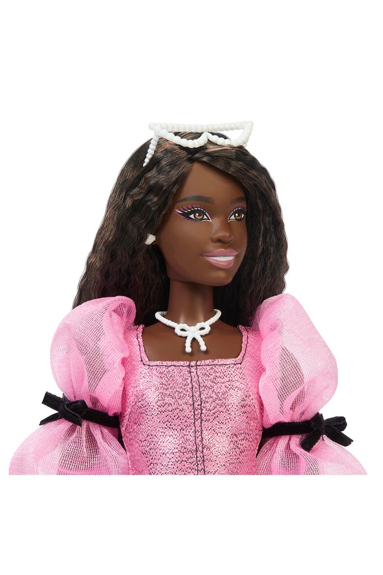 Kids' Deluxe Style Bow Sleeve Dress Barbie Doll, Alternate, color, NONE