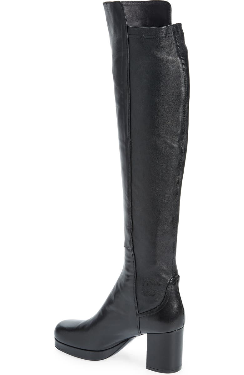 AGL Betty Platform Knee High Boot, Alternate, color,