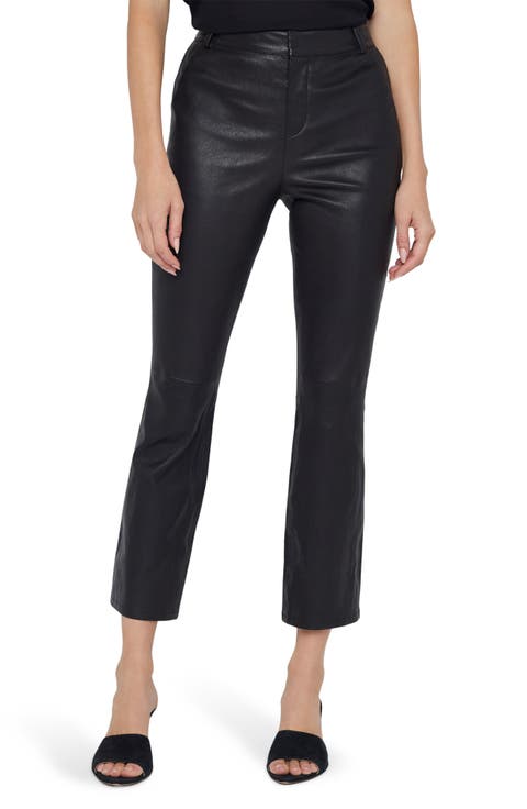 Ketra Leather Ankle Pants