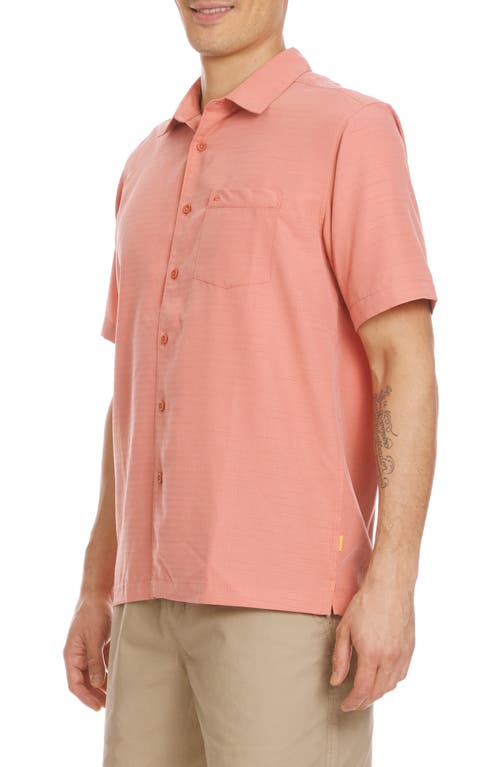 Quiksilver Centinela Short Sleeve Button-up Shirt In Multi