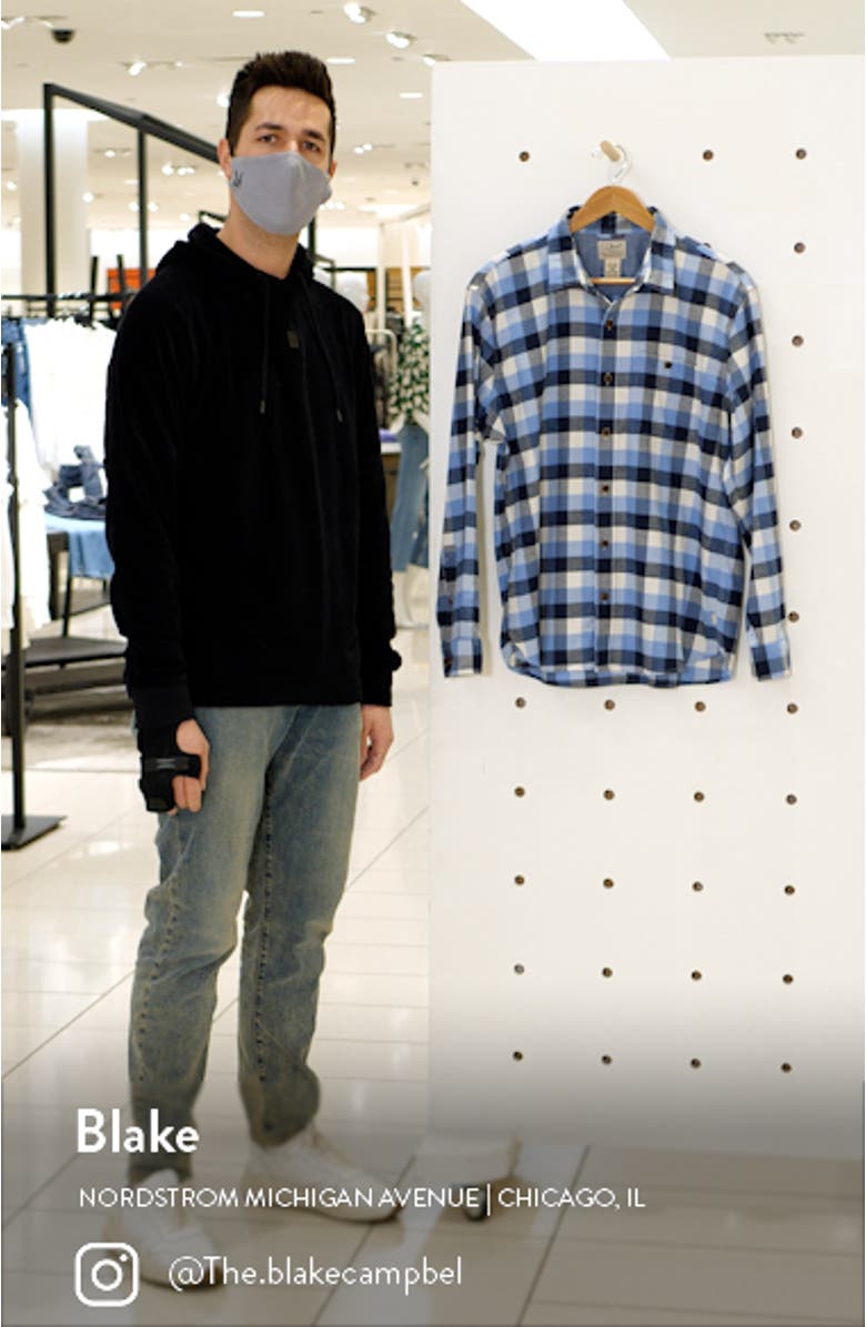 Beanflex All Season Flannel Button-Up Shirt, sales video thumbnail